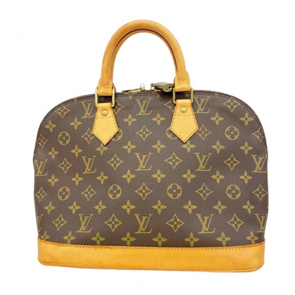 LOUIS VUITTON Authentic Brown Monogram Alma Bag
